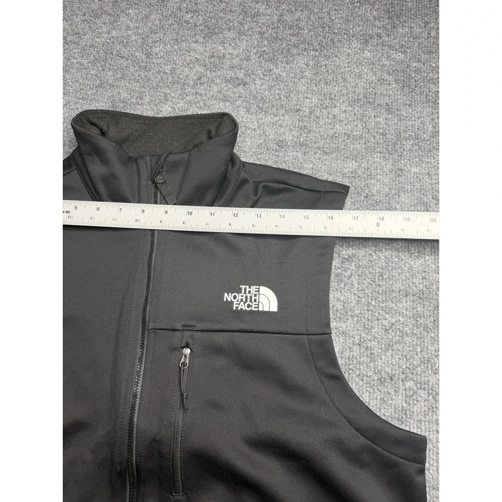 The North Face WindWall Vest Mens M Black Softshell Full Zip Hiking Gorpcore